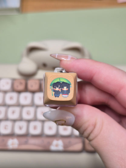 Hmong Couple Fidget Keychain