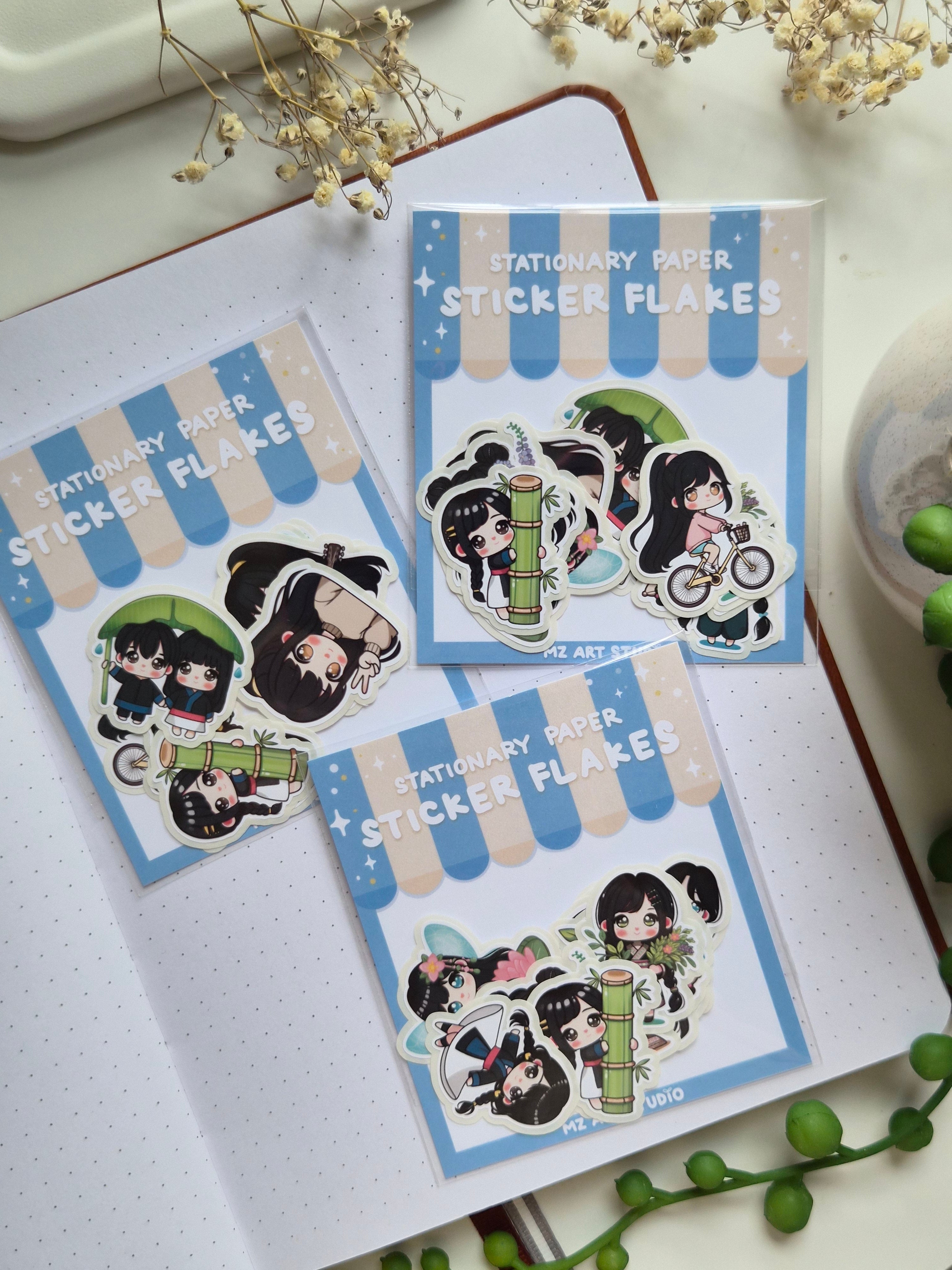 Character Sticker Flakes