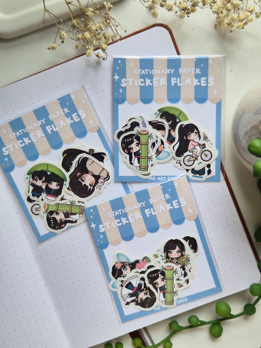 Character Sticker Flakes
