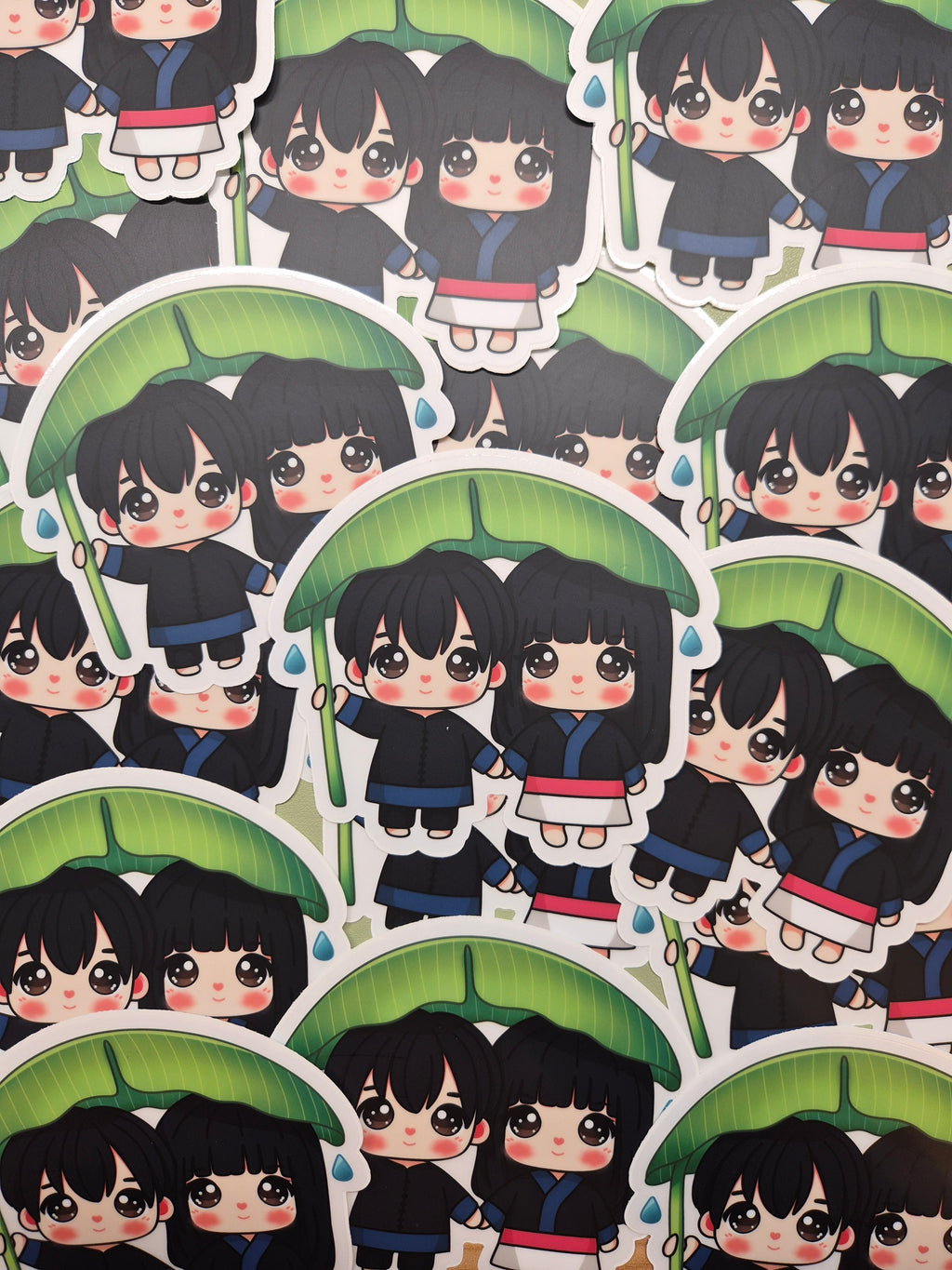 5" Hmong Couple Vinyl Sticker