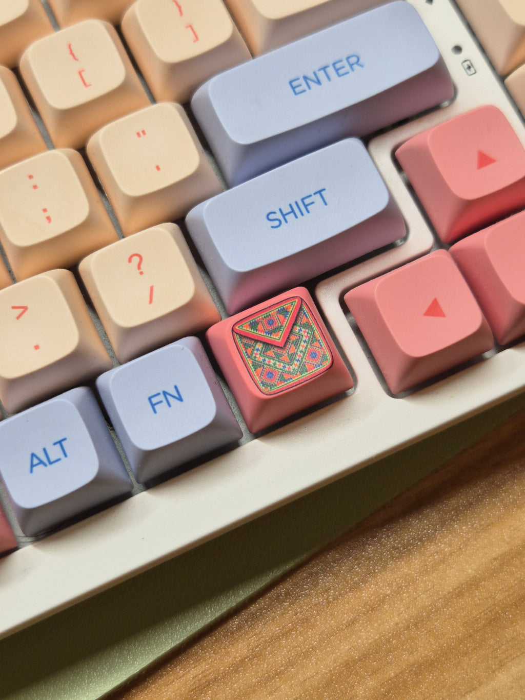 Hmong Embroidery (PajNtaub) Keycap