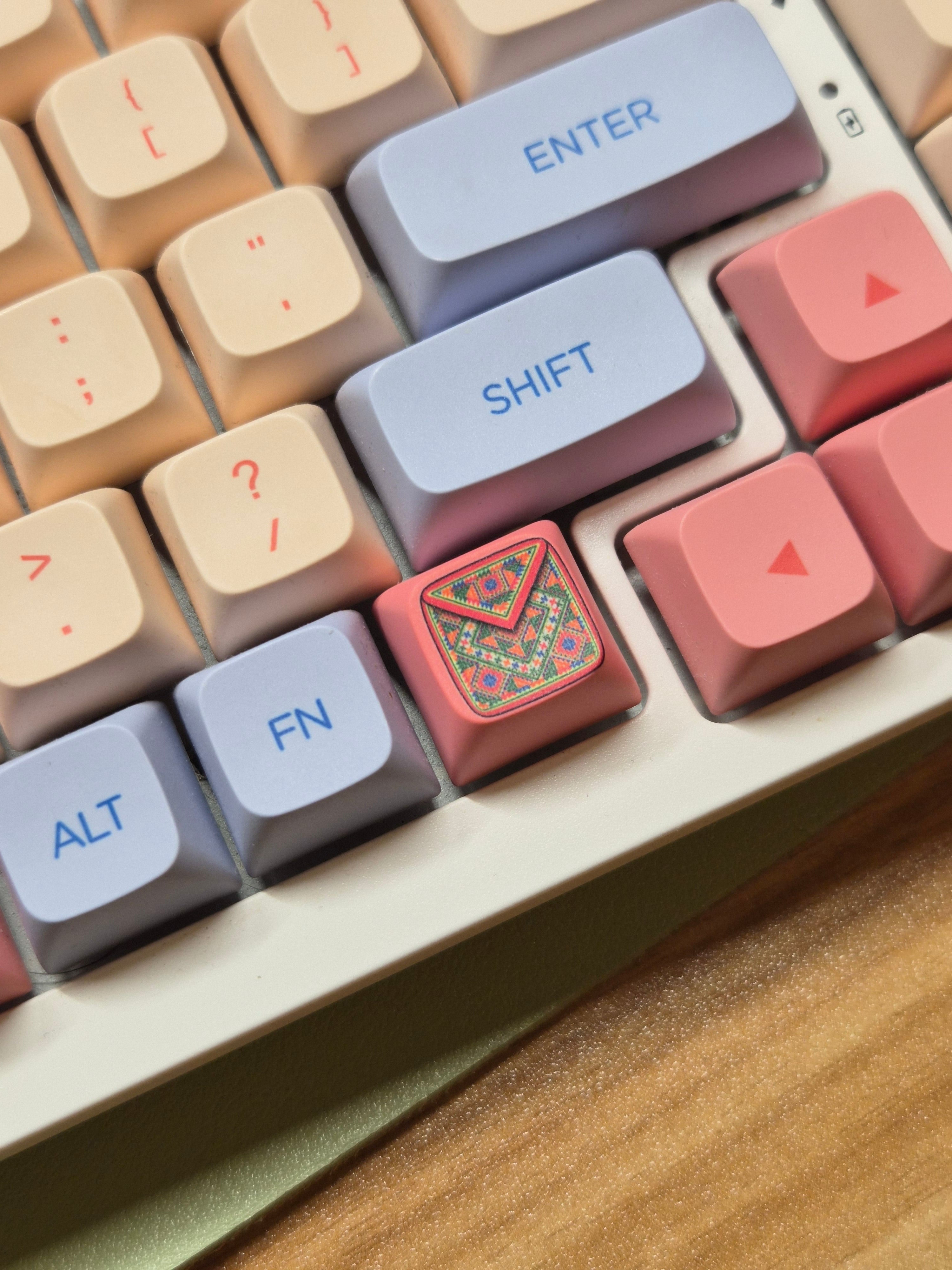 Hmong Embroidery (PajNtaub) Keycap